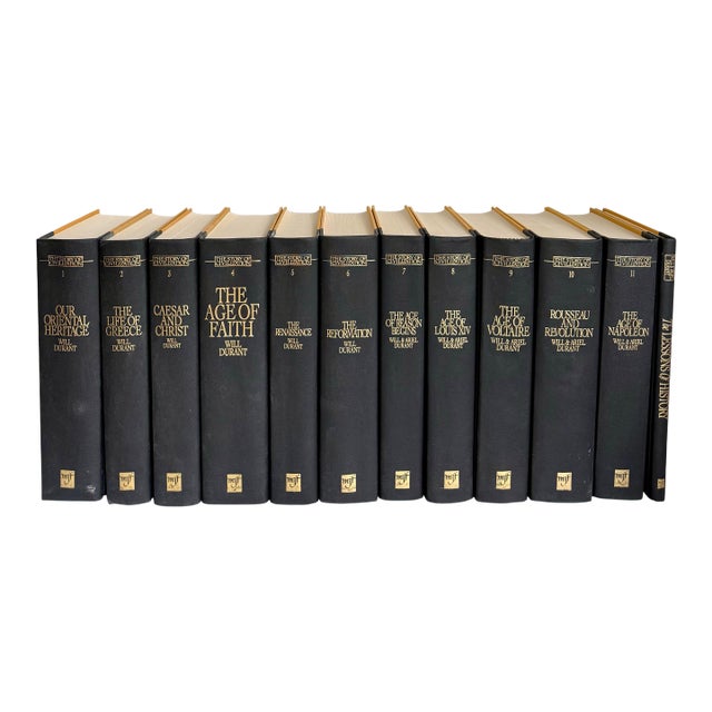 1963 Complete 12-Volume Set, the Story of Civilization by Will & Ariel Durant, Originally Published 1935 For Sale