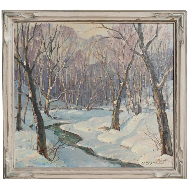White Mid 20th Century Winter Whispers, Leo Blake For Sale - Image 8 of 8