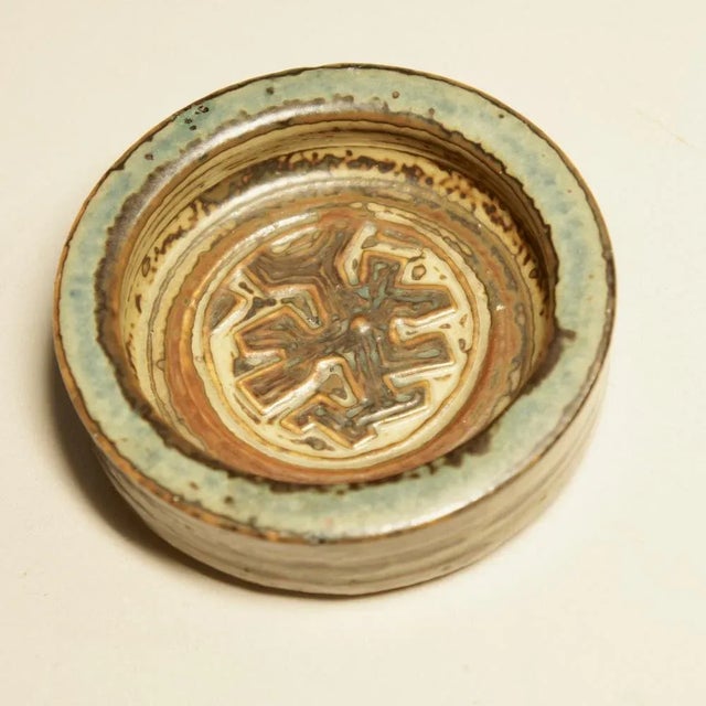 Danish Bowl in Stoneware by Jørgen Mogensen for Royal Copenhagen, 1950s For Sale - Image 5 of 5
