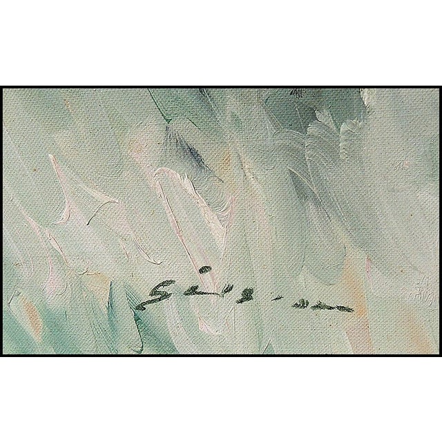 Mid 20th Century Day at the Lake, Andre Gisson For Sale - Image 4 of 5