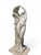 1970s Italian Artist, Greek Revival Sculpture of a Female Figure with the Bust of Dionysus, 1970, Marble For Sale - Image 5 of 10