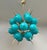 Italian 21st Century Tiffany Blue Murano Pinocchio Chandelier by Fabio LTD For Sale - Image 3 of 7