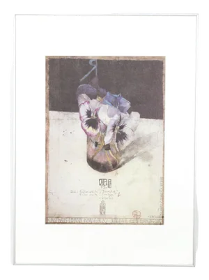 Horst Janssen, Floral Still Life, Aluminum