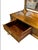 Neoclassical Hollywood Regency Brass-Clad Mahogany Vanity Dressing Mirror For Sale - Image 9 of 13