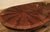 Brown 54" Round to 90" Oval Flame Mahogany Dining Table With Two Leaves, Seats 4 to 8 People, an Ap Exclusive by AntiquePurveyor For Sale - Image 8 of 17