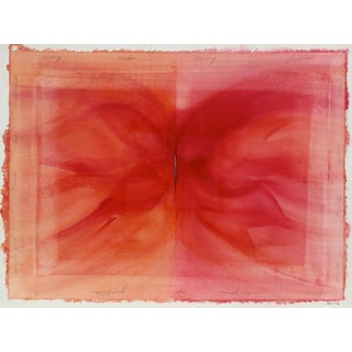 Hugh Wiley Watercolor Abstract For Sale