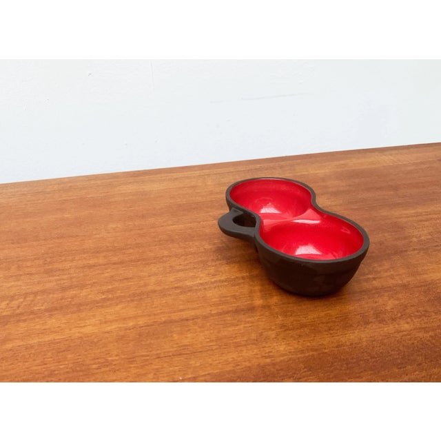 Ceramic Vintage German Pottery Bowl from Wormser Terra-Sigillata For Sale - Image 7 of 18