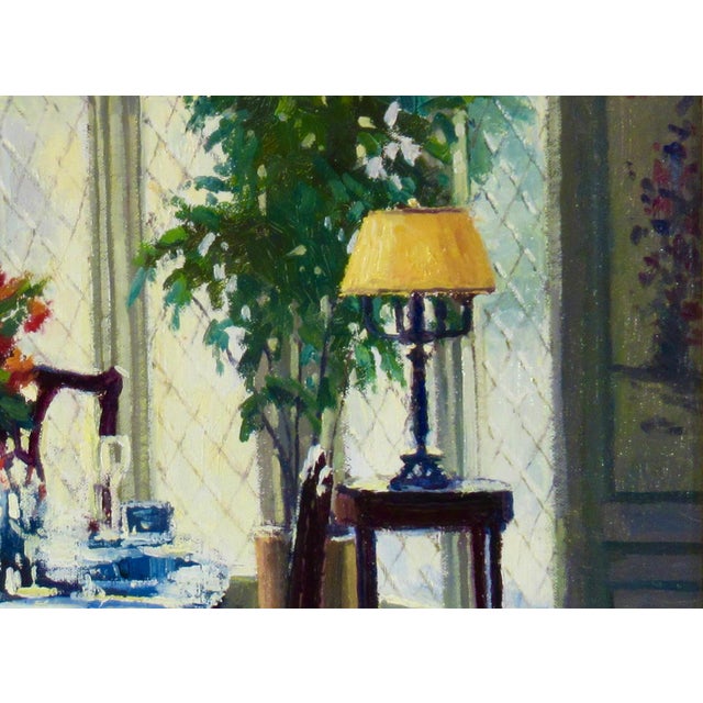 2010s Douglas Paul Morgan Table Elegance C. 2010 Painting For Sale - Image 5 of 7