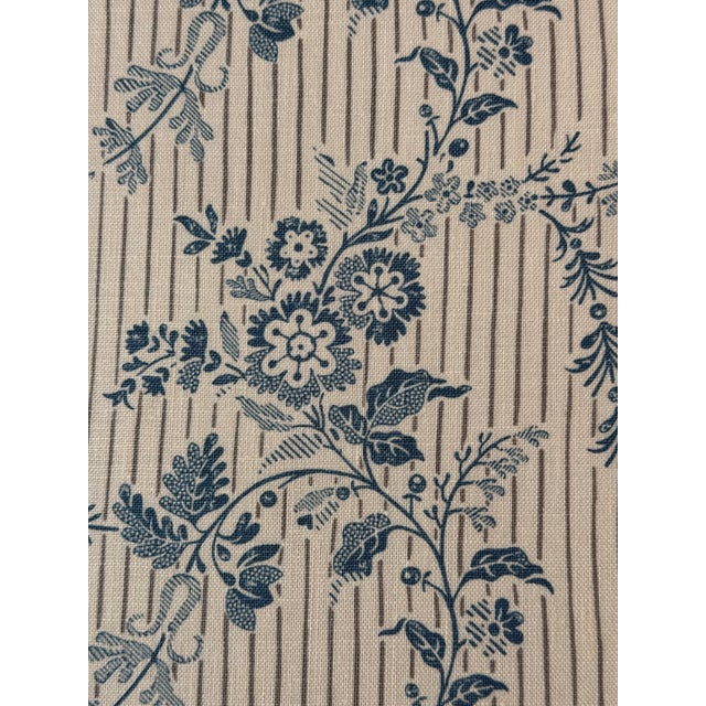 Alice Sergeant Douma Linen Fabric 2 6/8 Yards For Sale - Image 4 of 5