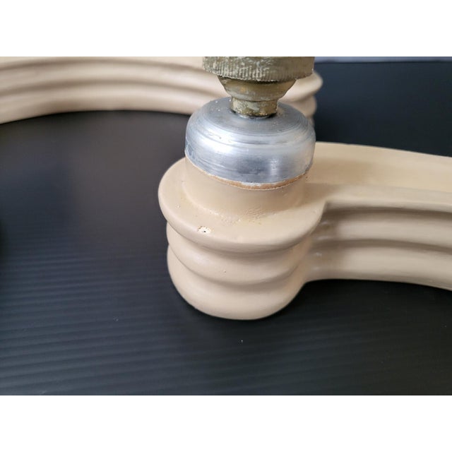 Vintage Plaster Wall Lights, 1940s, Set of 2 For Sale - Image 9 of 13