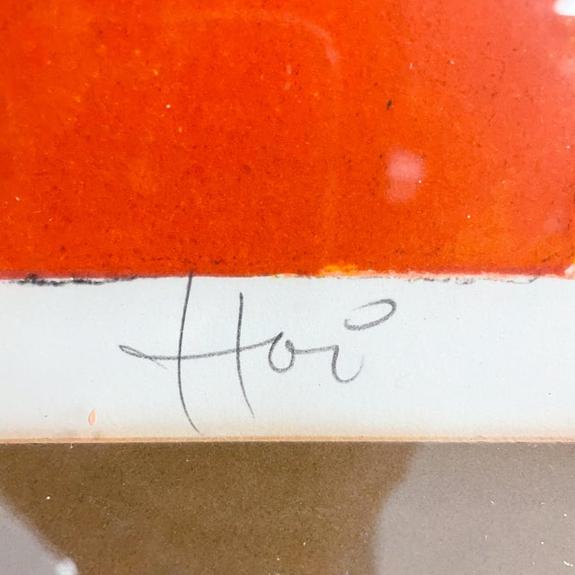 Paint 1970s Hoi Lebadang Abstract Nautical Lithograph For Sale - Image 7 of 13