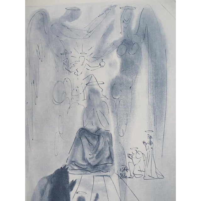 Salvador Dali, Paradise 12, The Triumph of Christ and the Virgin, Engraving For Sale - Image 5 of 8