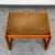 1960s Mid Century Danish Modern Ottoman Stool Brown Tan Fabric Rectangular Footrest For Sale - Image 9 of 12