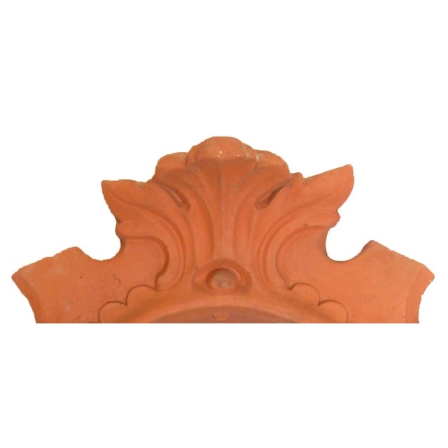 Antique French Terracotta Architectural Salvage Element For Sale - Image 4 of 9