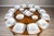 12 pieces - dinner plate - 25.5 cm 12 pieces - soup plate - 18.5 cm 12 pieces - dessert plate - 20 cm 2 pieces - salad...