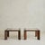 Belgian Marble + Oak Side Table, 1976 - 2 Available For Sale - Image 4 of 11