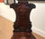 Mid 19th Century Pair of Hand Carved Mahogany Armorial Hall Chairs For Sale - Image 5 of 12