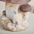 French Brown + Ivory Concrete Mushroom Garden Sculpture, 1960s For Sale - Image 10 of 18