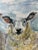 2020s 16" Square Decorative Toss Pillow Embellished With a Group of Inquisitive Sheep - Made in the U K For Sale - Image 5 of 12