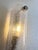 Contemporary Modern Clear Graniglia ”Canalina" Murano Glass Wall Sconce-Set of Two For Sale - Image 4 of 4