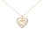 Two entwined hearts whisper of promises kept and new chapters begun. A luminous, high-polish inner heart floats inside a...