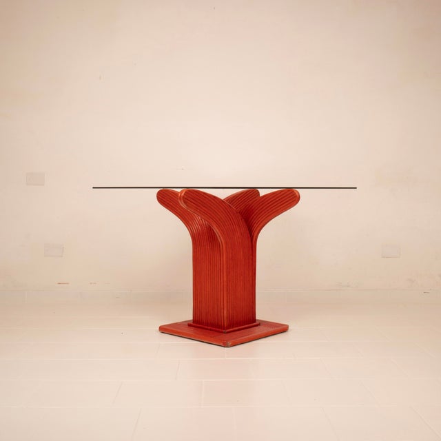 Italian Cane Table from Vivai Del Sud, 1980s For Sale - Image 3 of 18