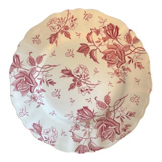 Stylehouse 1930's Tudor Rose Pattern Plate For Sale