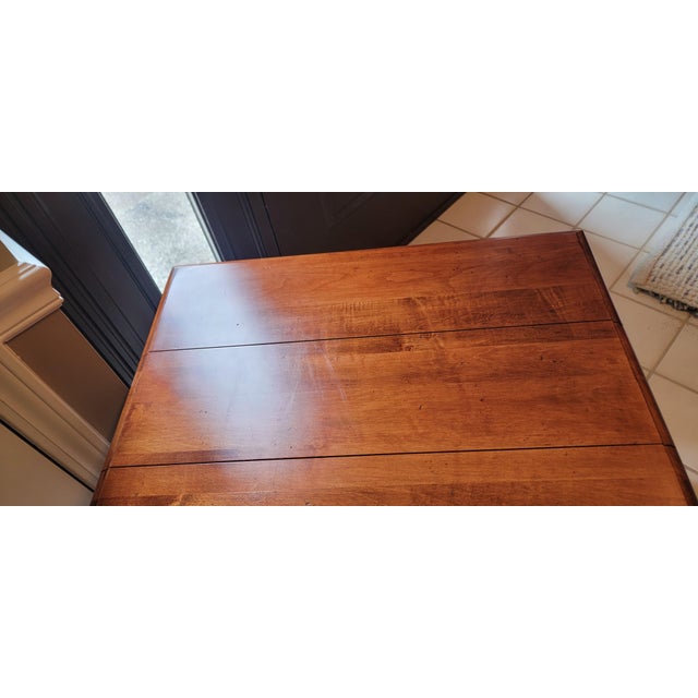 1990's Ethan Allen Country Crossings End Table For Sale - Image 9 of 12