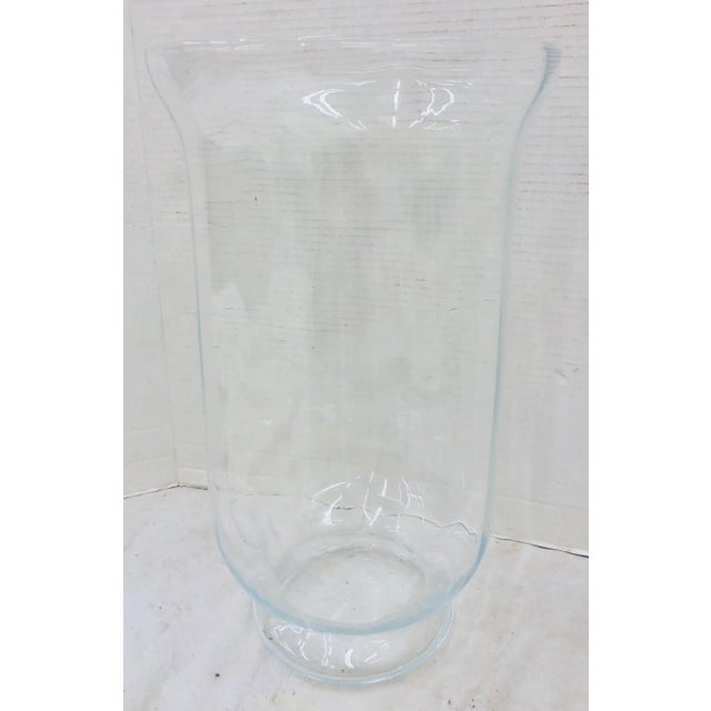 Transparent Vintage handmade Glass Lantern For Sale - Image 8 of 8