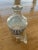 1950s French Mid Century Herringbone-Banded Glass Decanter and Shot Glasses Set- 10 Pieces For Sale In Los Angeles - Image 6 of 8