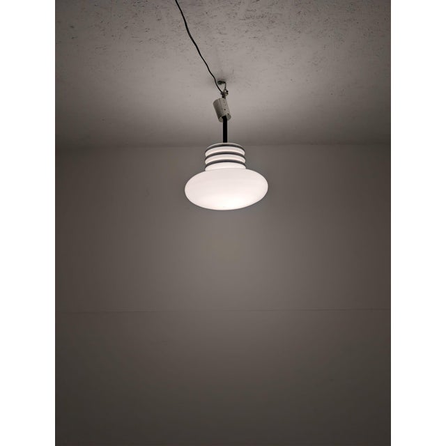 Opal Glass Pendant Lamp by Peill & Putzler, 1960s For Sale - Image 11 of 17