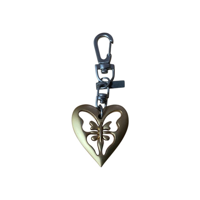 St. John Butterfly Heart Key Chain! Butterfly is in the heart. It’s gold and silver and is a quality piece. Can be used as...