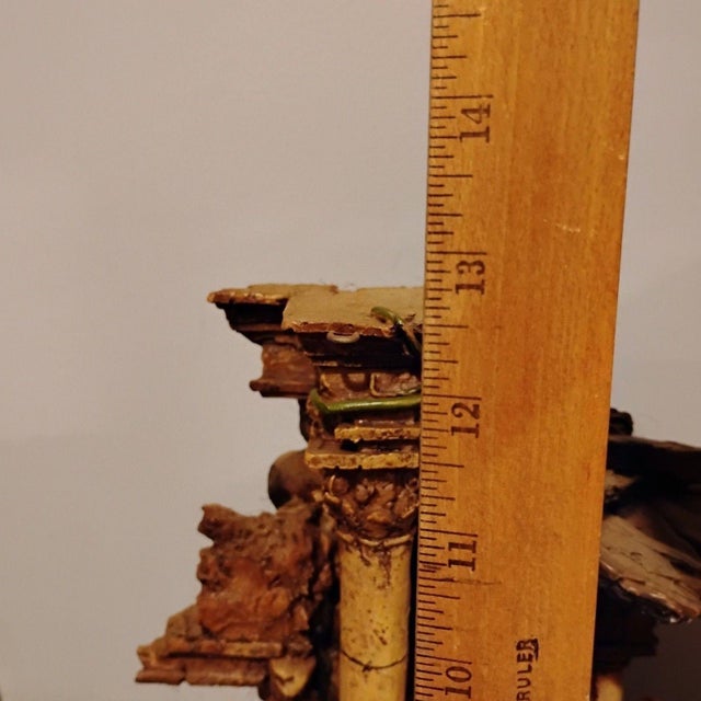 Vintage Baroque-Style Holy Family Nativity Set Resin Hand-Painted 2000s For Sale - Image 4 of 10