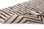 Optical Chevron Hourglass Hand-Knotted Wool Rug | 8'11" X 6'8" | One of a Kind For Sale - Image 6 of 8