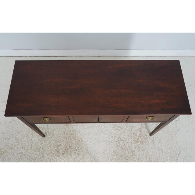 Wood Brandt Cherry Inlaid 2 Drawer 2 Door Sideboard For Sale - Image 7 of 18