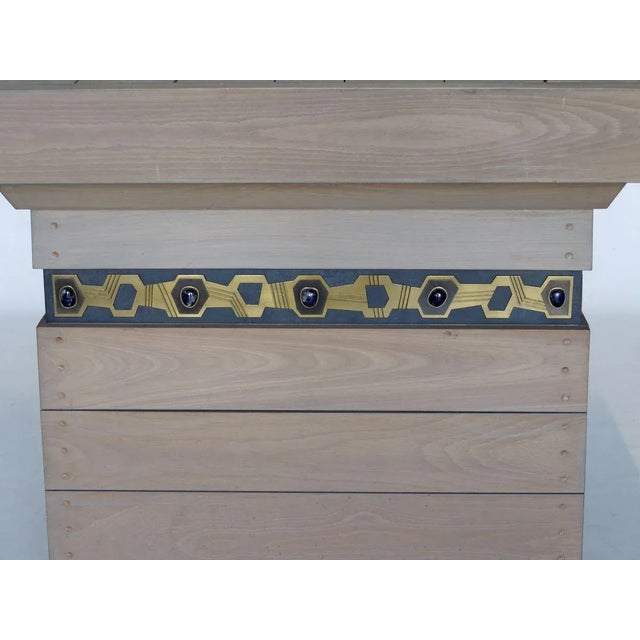 Tan Alter Table by Dom Hans vd Laan, 1970s For Sale - Image 8 of 15