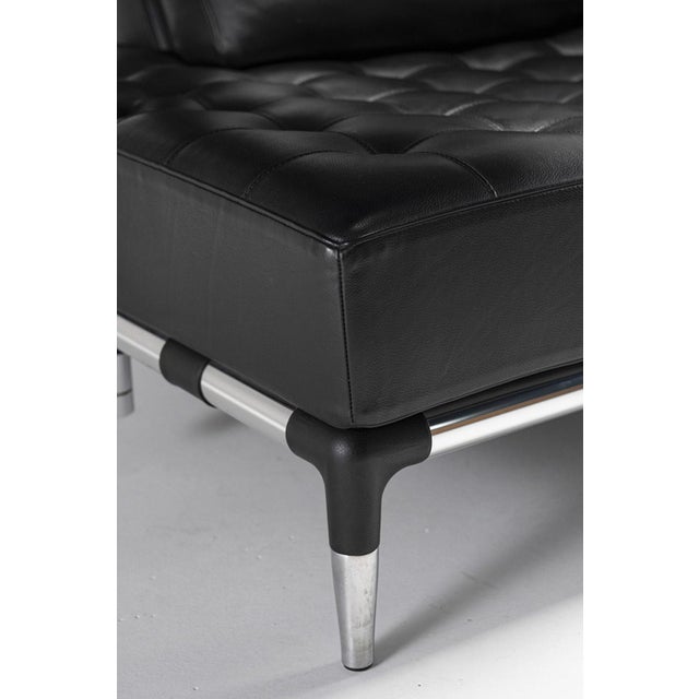 Prive Leather Lounge Chairs by Phillippe Starck for Cassina, Italy, 2010s, Set of 3 For Sale - Image 17 of 18