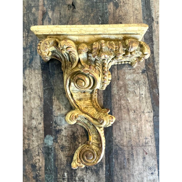 Vintage Cast Resin Bracket For Sale - Image 9 of 12