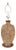 Mid 20th Century Jug Form Cork Table Lamp For Sale