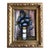 1960’s Mid Century Modern Bernard Buffet Style Abstract Floral Still Life Small Painting For Sale