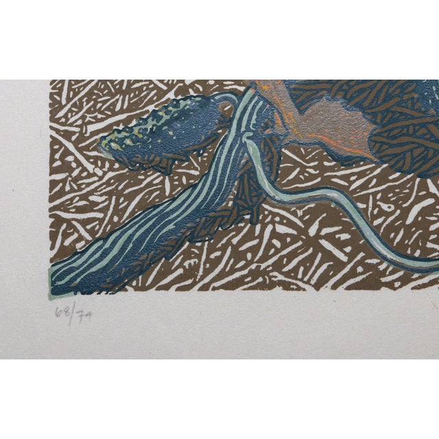 Garden Jack Beal American (1931–2013) Date: circa 1975 Screenprint, signed and numbered in pencil Edition of 74 Size: 24.5...