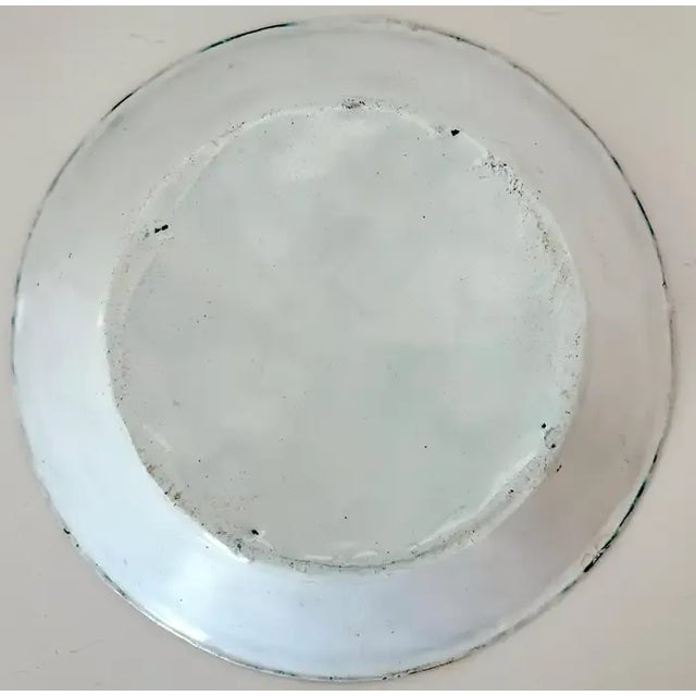 18th century English Rocco Battersea & Porcelain Companion Cup & Saucer, Unique Both pieces made in England Mid 18th...