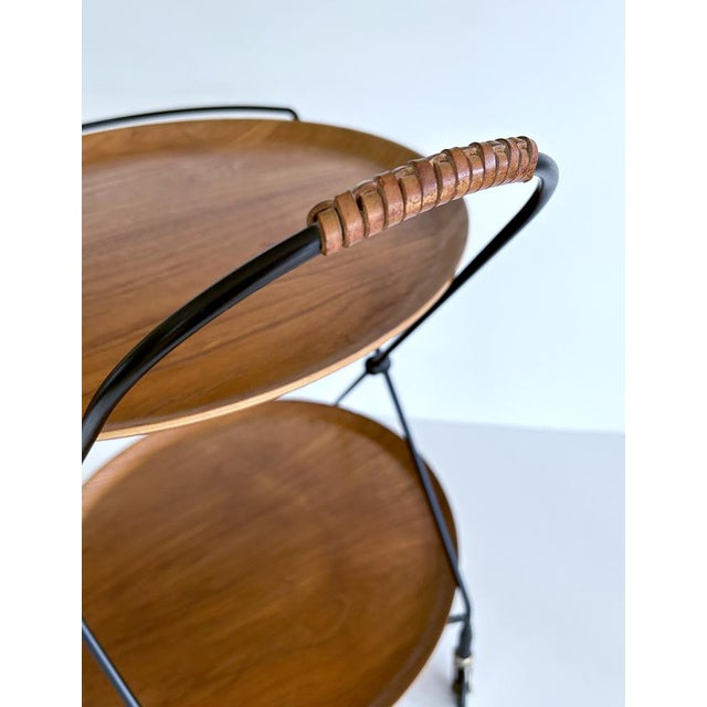 Vintage Scandinavian Cart, 1960s For Sale - Image 11 of 13