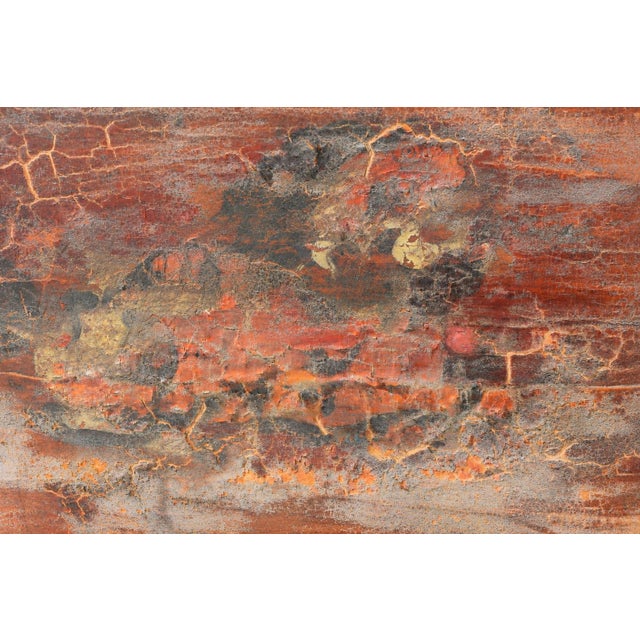 Early 19th Century Mongolian Chest With Foo Dogs Hand Painted All Original For Sale - Image 15 of 16