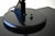 Vintage Postmodern Art Specialty Co. Oversized Black Cantilever Saucer Desk Lamp For Sale In Sacramento - Image 6 of 13