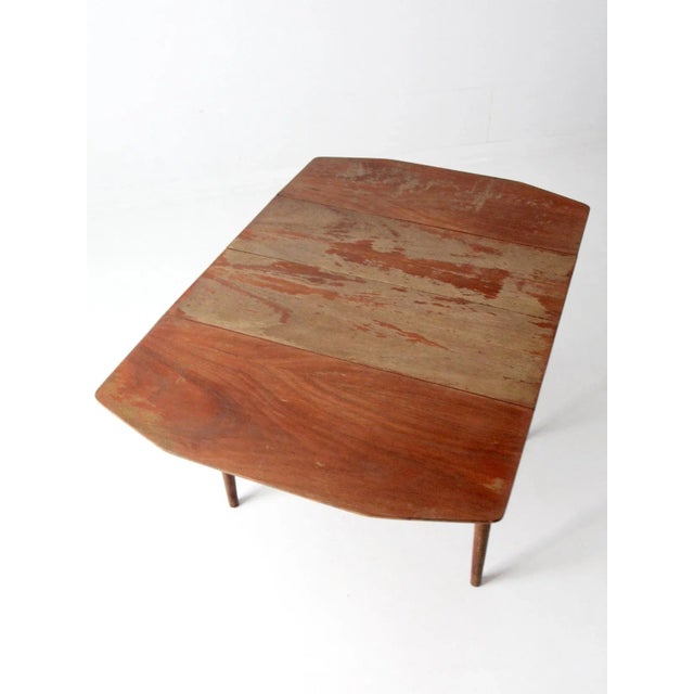 Mid-Century Drop Leaf Table For Sale - Image 6 of 12