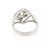 Contemporary Hearts On Fire 18k White Gold Diamonds Open Design Ring, Size 6.5 For Sale - Image 3 of 5
