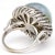 Feel chic wearing this large, Mabe pearl ring with a beautiful 14K white gold braided setting. The pearl features an...