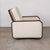Mid 20th Century Mid 20th Century French Art Deco Wood and Upholstered Chair For Sale - Image 5 of 13