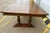 Solid Oak Vintage Trestle Diningroom Table For Sale In Detroit - Image 6 of 8